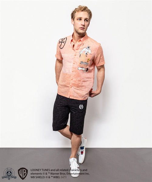 ｃｏｏｌドットボタニカル柄ハーフパンツ カステルバジャック Castelbajac 公式通販