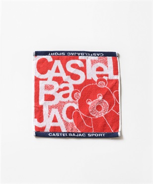 【EC限定】クマジャカードハンカチタオル(80 レッド-40)
