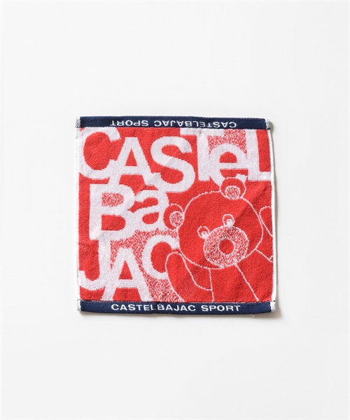 【EC限定】クマジャカードハンカチタオル(80 レッド-40)