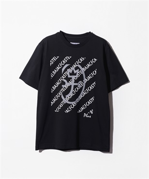 【EC限定】ロゴ柄ポケット半袖Tシャツ(99 ブラック-44)