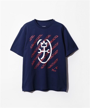 【EC限定】ロゴ柄ポケット半袖Tシャツ(59 ネイビー-44)
