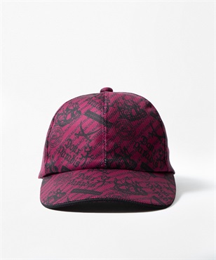 Ｗニットメッシュ昇華転写プリント ＣＡＰ(76 ローズピンク-48)