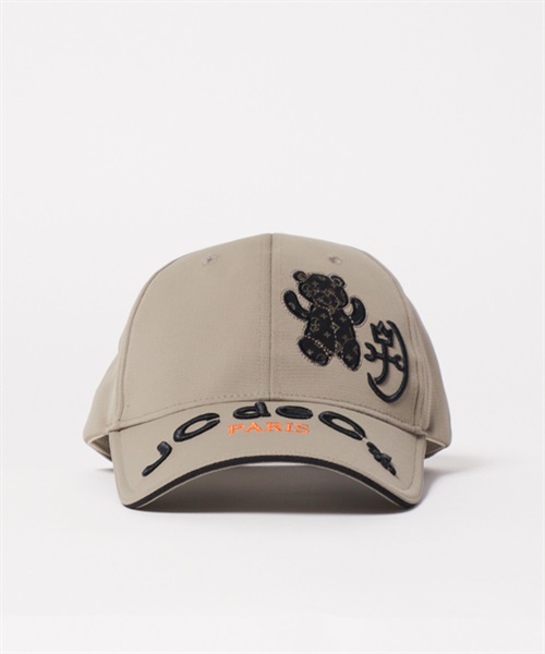 ベンクールクマ刺繍CAP(17モカブラウン-48)