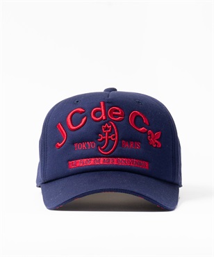 綿カツラギロゴ刺繍CAP(59ネイビー-48)