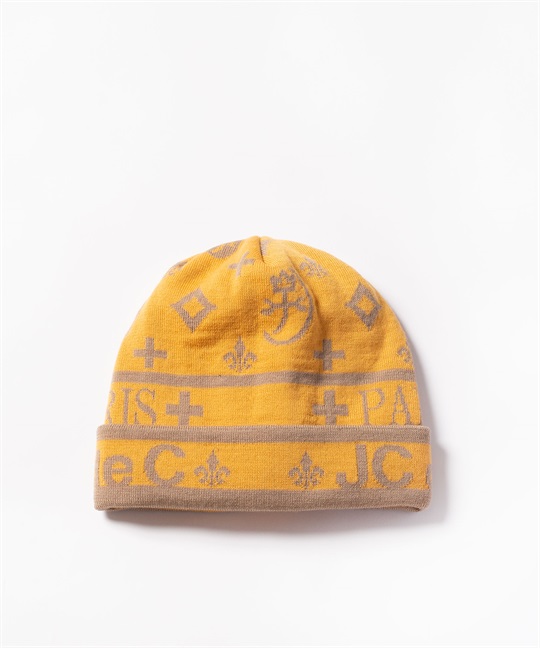 ロゴモノグラムJQニットCAP(30イエロー-48)