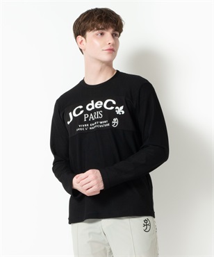 ナイロンPuメッシュ長袖Tシャツ(99ブラック-46)