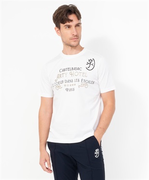 JCCホテル柄半袖Tシャツ(01ホワイト-46)