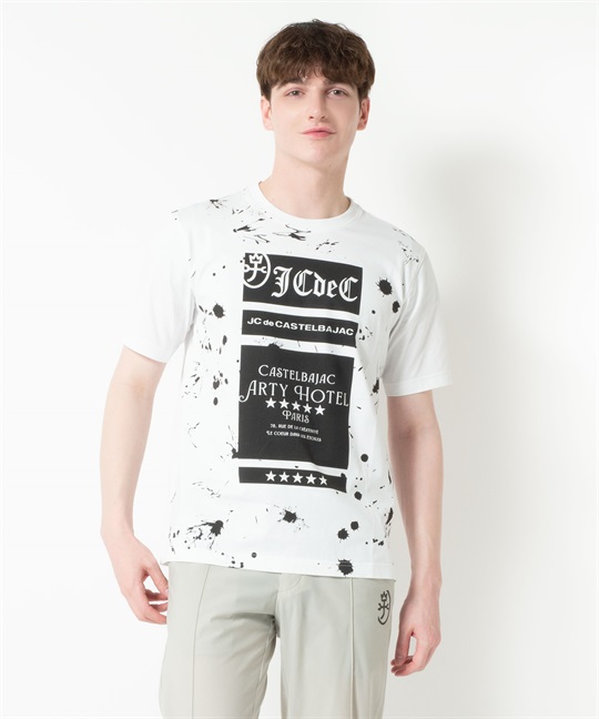 ペイントPt50S半袖Tシャツ(01ホワイト-46)