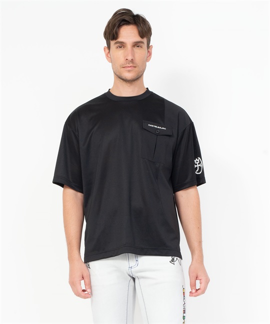 クールマックス布帛切替半袖Tシャツ