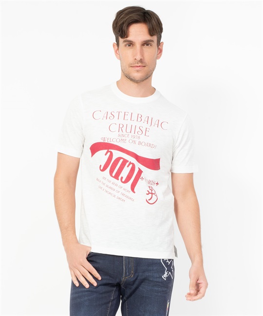 ヴィンテージ天竺半袖Tシャツ(01ホワイト-46)