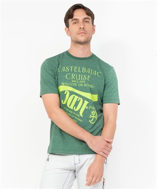 ヴィンテージ天竺半袖Tシャツ(40グリーン-46)