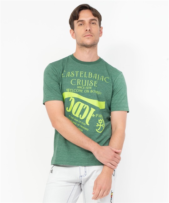 ヴィンテージ天竺半袖Tシャツ(40グリーン-46)