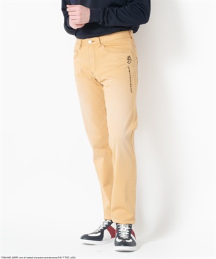 【TOM and JERRY】綿ストレッチデニム(15キャメル-44)