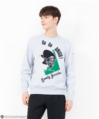 SPEEDY GONZALES柄ポリエステル糸インターシャセーター