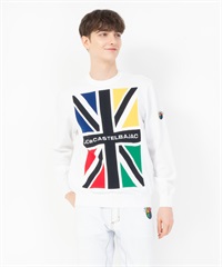 【カプセルコレクション】Peユニオンジャックインターシャセーター