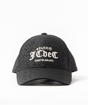 Peサッカーエンボス加工CAP(99ブラック-48)