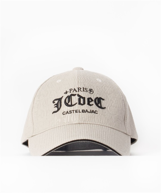 Peサッカーエンボス加工CAP(16モカベージュ-48)