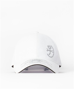 Peメッシュ使いCAP(01ホワイト-48)