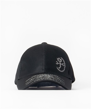 Peメッシュ使いCAP(99ブラック-48)