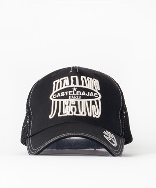 綿PeデニムCAP(99ブラック-48)