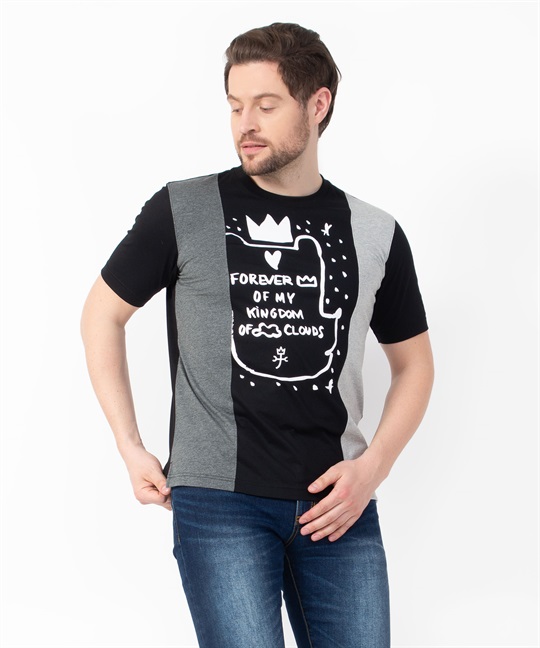 【カプセルコレクション】50/2天竺半袖Tシャツ(99ブラック-46)