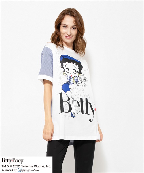 BETTY BOOP(TM) ビッグシルエット半袖Ｔシャツ(58 ロイヤルブルー-40)