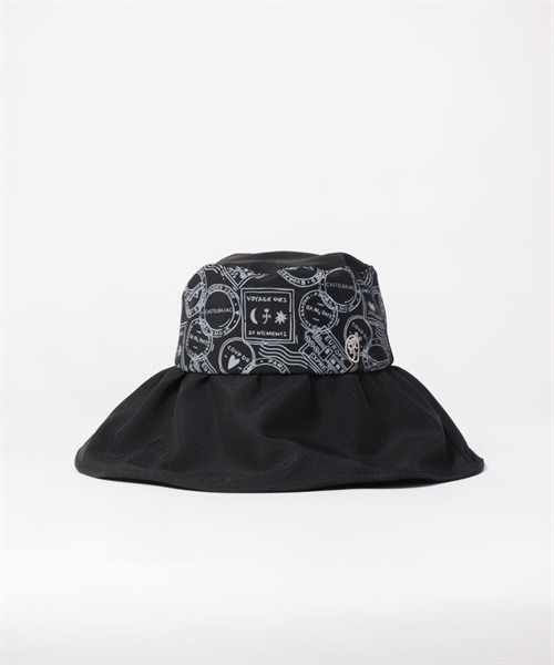 黒色ハット　ワイヤー入り