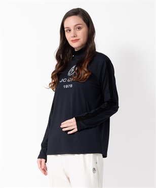アクアスーティングリブ　ハイネックTシャツ(99ブラック-40)