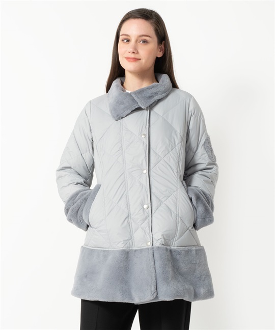 ｴｺﾌｧｰ切替ﾌﾞﾛｯｸｷﾙﾄﾀﾞｳﾝ ﾊｰﾌｺｰﾄ | カステルバジャック（CASTELBAJAC 