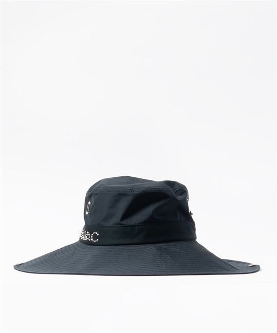 ツバ広バゲットハット(99ブラック-42)