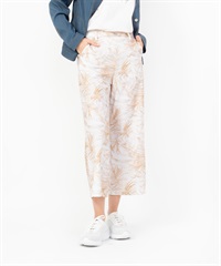 ボタニカル柄インクジェットPTアンクル丈パンツ