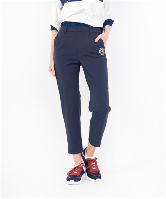 アンクル丈マジカルスタイルアップパンツ(59ネイビー-38)