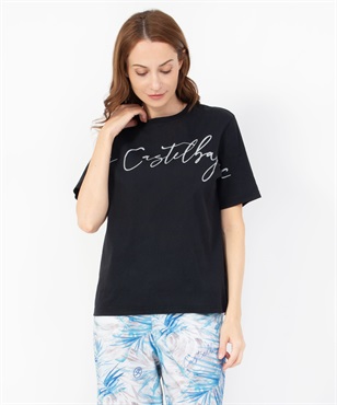 ビワコットン半袖Tシャツ(99ブラック-40)