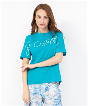 ビワコットン半袖Tシャツ(50ブルー-40)