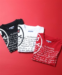 【EC限定】綿天竺50文字柄プリント　Tシャツ