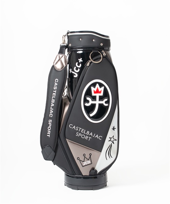 ロゴキャディバッグ(99ブラック-40)