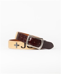 デニム柄厚盛Ptベルト