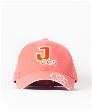 機能付きツイル立体刺繍入りキャップ(24アプリコット-48)