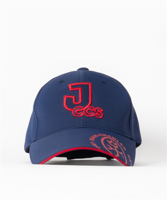 機能付きツイル立体刺繍入りキャップ(59ネイビー-48)