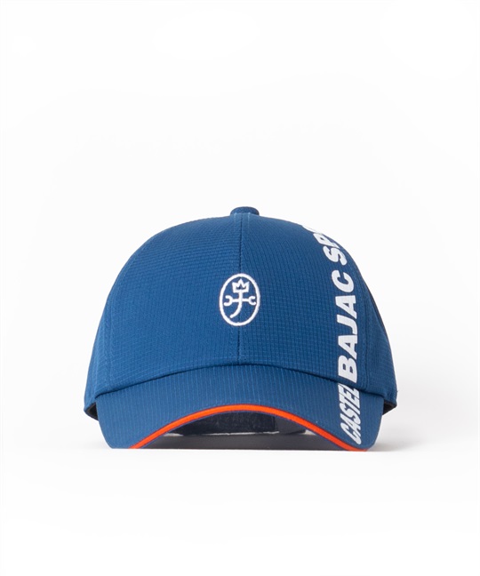 ロゴプリント入りドットエアーキャップ(59ネイビー-48)