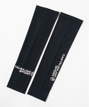 単色プリント入りアームカバー