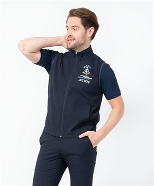 サッカードットエア/Pt入りベスト(59ネイビー-46)