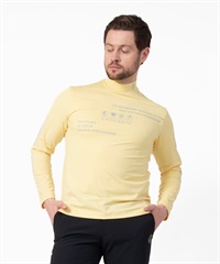 リサイクルベア天長袖ハイネックTシャツ