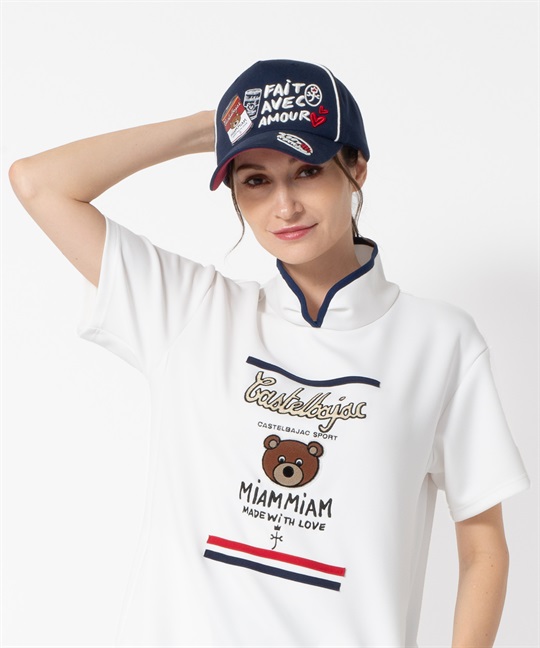 スープ缶モチーフジャージキャップ(59ネイビー-42)