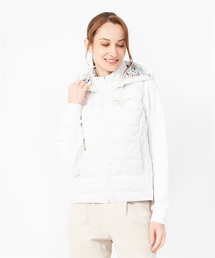 軽量ハイブリッドダウンベスト(01ホワイト-40)