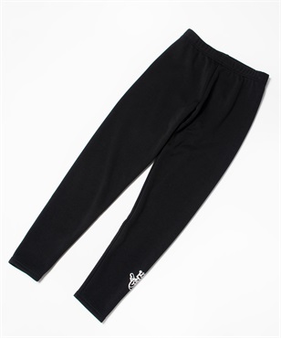 家紋プリント裏ボアレギンス(99ブラック-40)