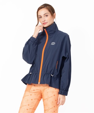 撥水UVナイロンストレッチブルゾン(59ネイビー-40)