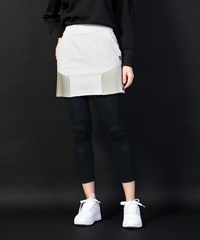 【BLACK】ハイテンション/プリーツ入りスカート