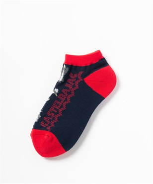 ペンギンロゴ柄スニーカーソックス(59ネイビー-40)