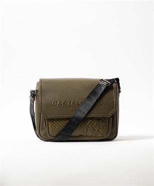 B5ショルダーバッグ＜ノワ＞(カーキ-フリー)